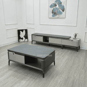 Combo Bàn Trà Sofa Và Kệ TiVi Nhập Khẩu BBC44