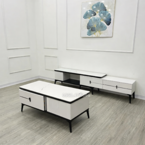 Combo Bàn Trà Sofa Và Kệ TiVi Nhập Khẩu BBC46