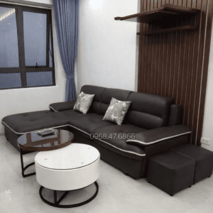 Ghế Sofa Da Góc DBC09