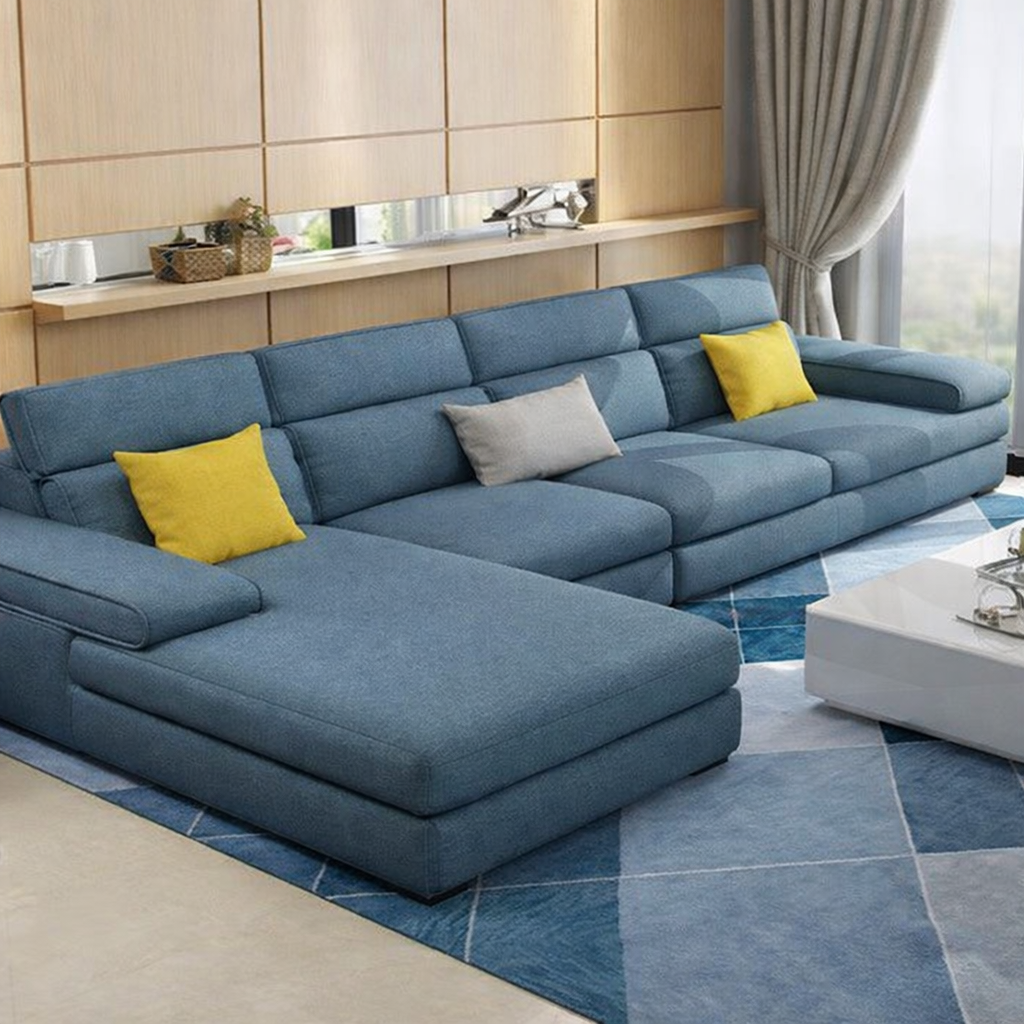 sofa vải VBC01 ghế Sofa vải góc VBC01